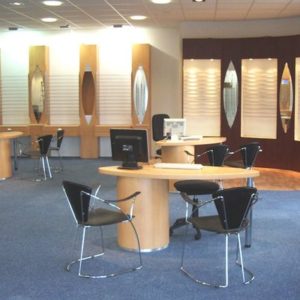 Agencement boutique « Interoptical »