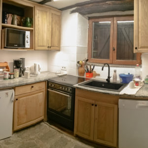 Petite cuisine aménagée